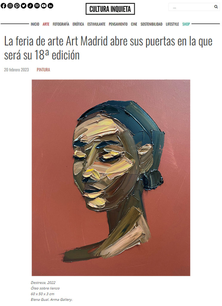 ARMA GALLERY - Contemporary Art - Art Madrid 23 - Cultura Inquieta - 2