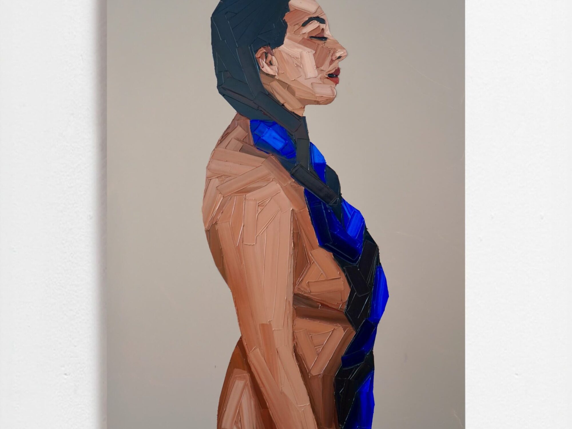 Alfa, 2025. Elena Gual. 160 x 100 cm