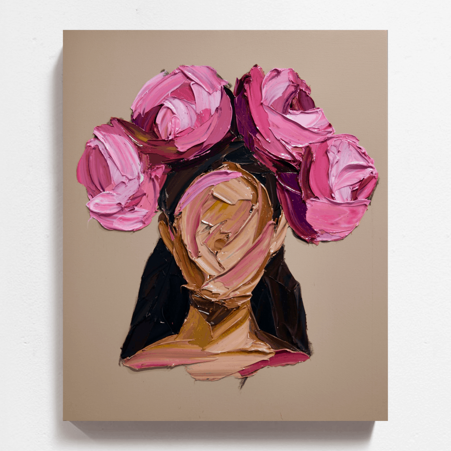 Hierve el agua , 2025. Elena Gual. 50 x 60 cm