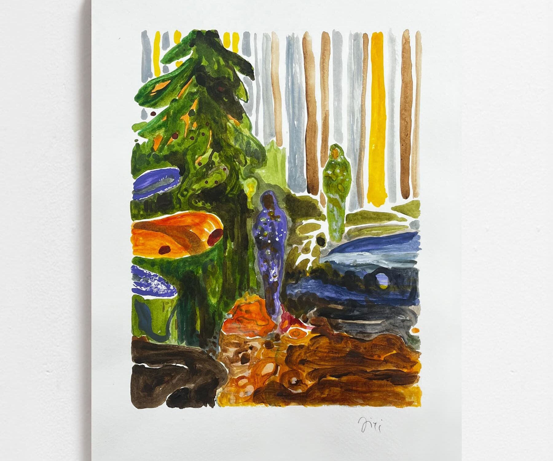 Untitled, 2025. Jiri Hauschka. 43 x 30 cm