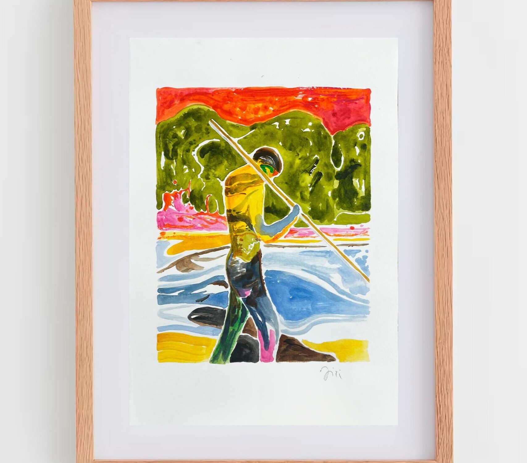 Untitled, 2025. Jiri Hauschka. 43 x 30 cm