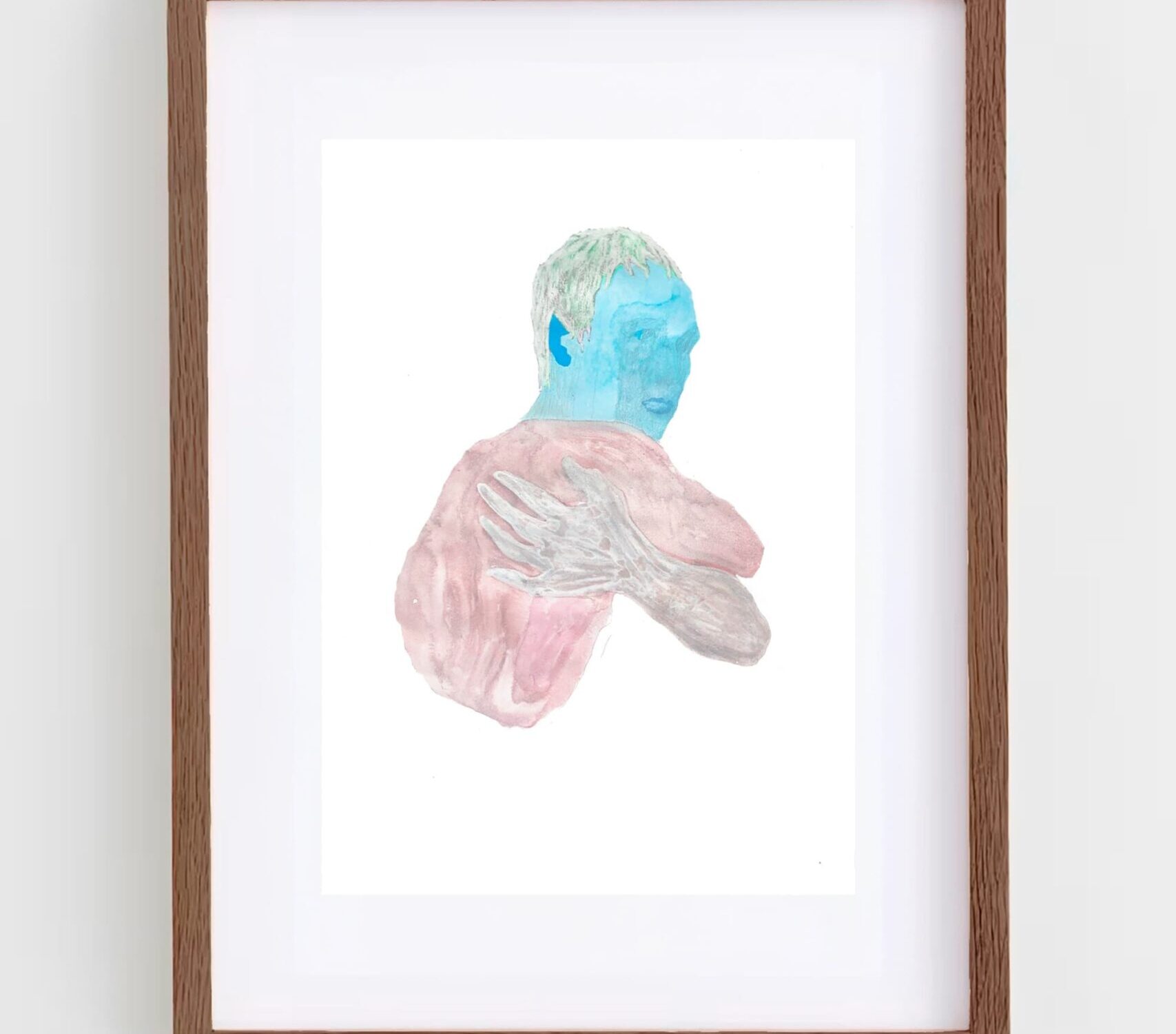 Stranger. Samuil Velev. 30 x 42 cm