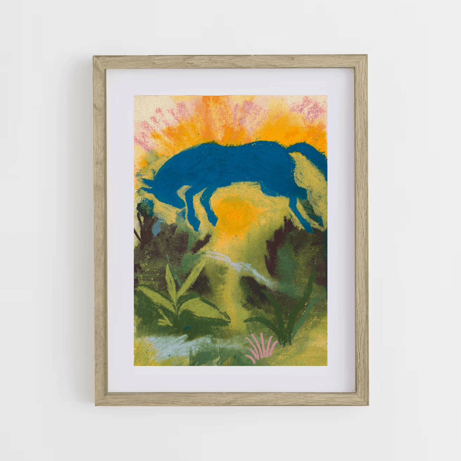 El salto, 2025. Agus Díaz Vázquez. 21 x 15 cm