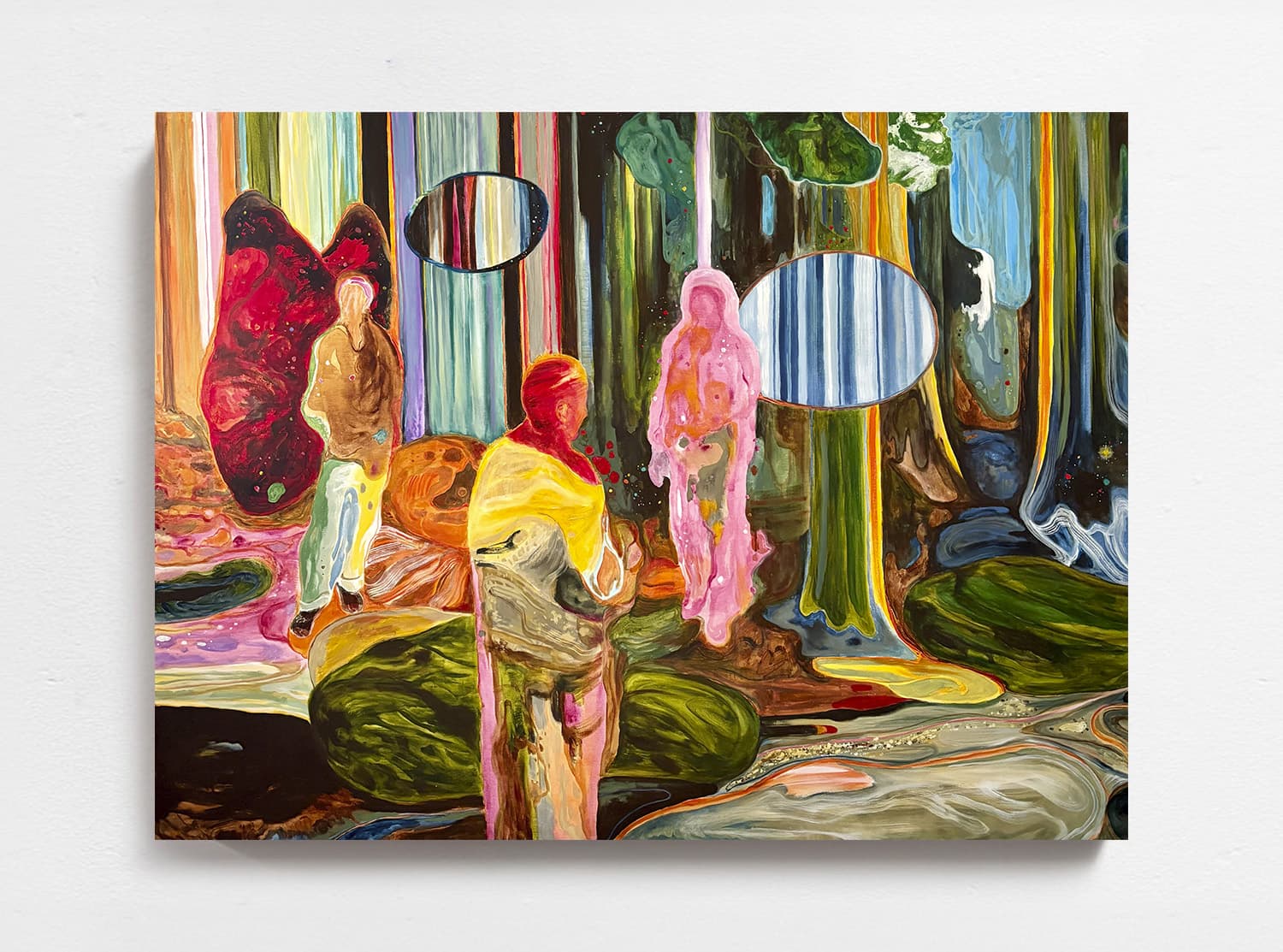 Autumn Town Leaves, 2026. Jiri Hauschka 150 x 200 cm