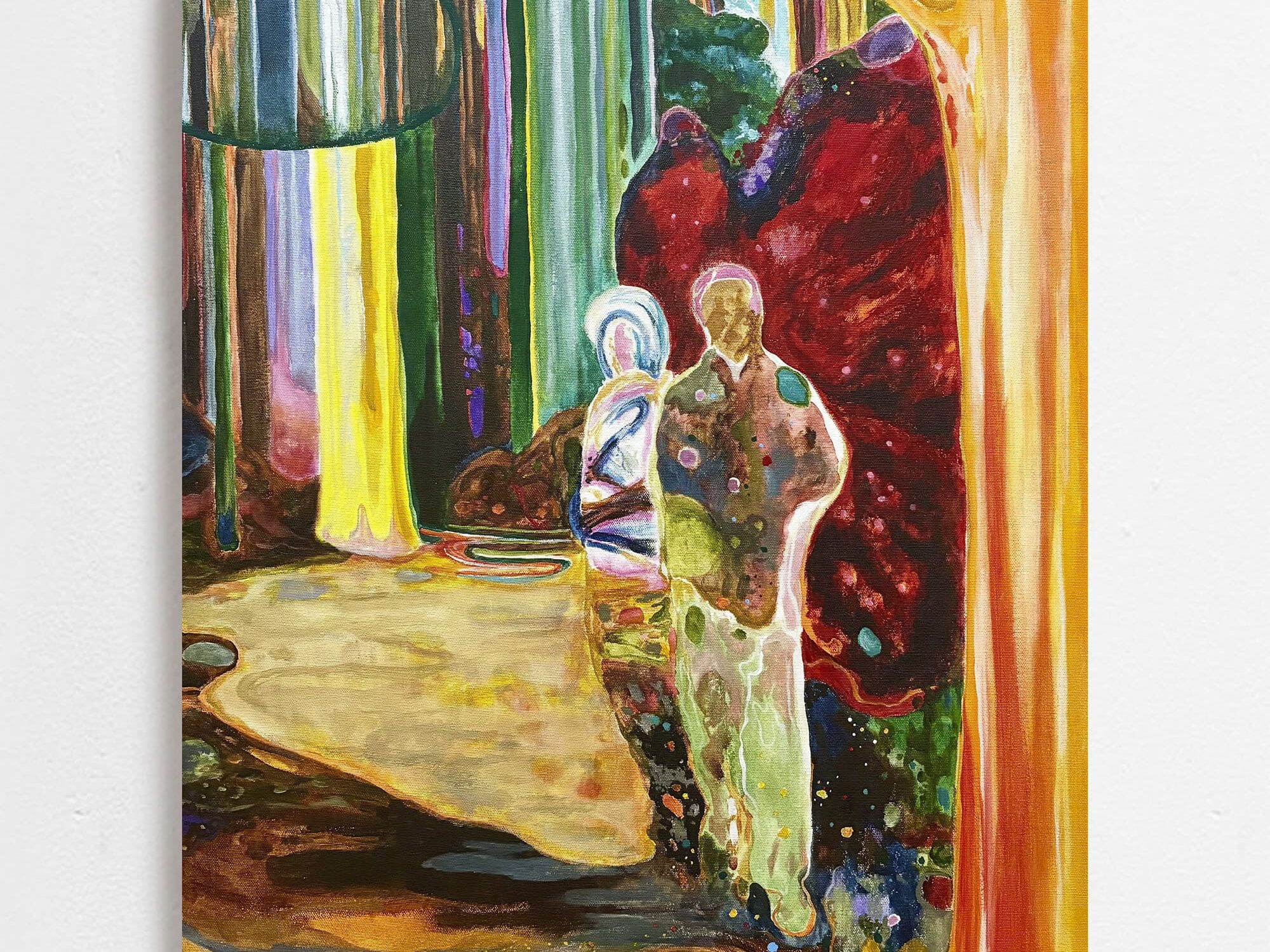 Boys with dreamed wings, 2026. Jiri Hauschka 80 x 60 cm