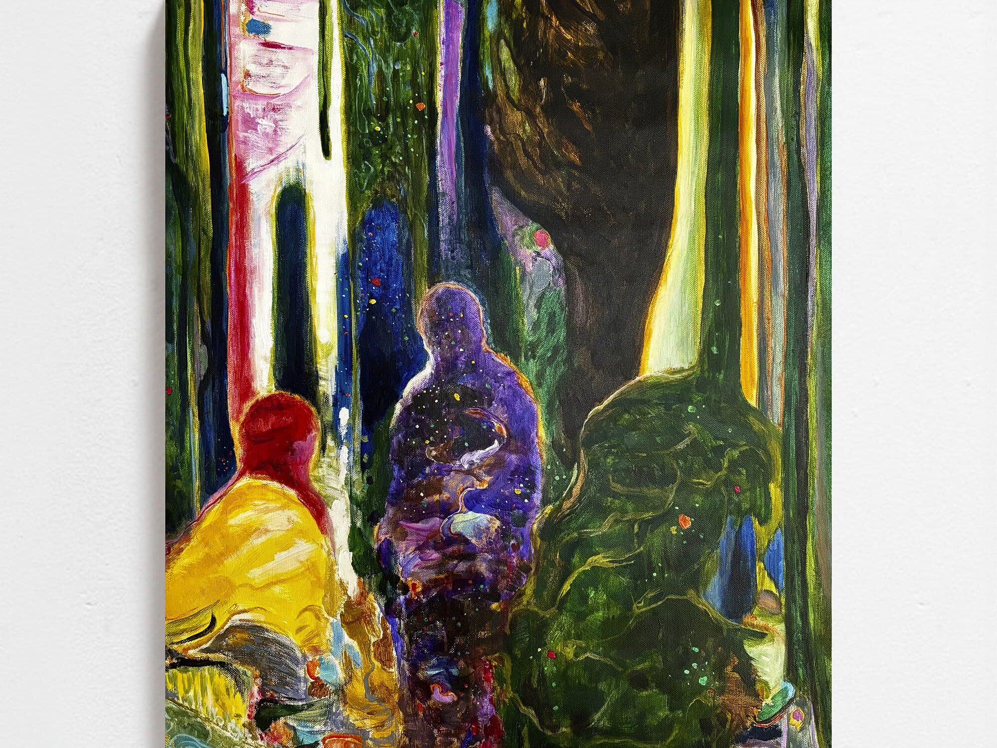 Over the mountain, 2026. Jiri Hauschka 60 x 50 cm